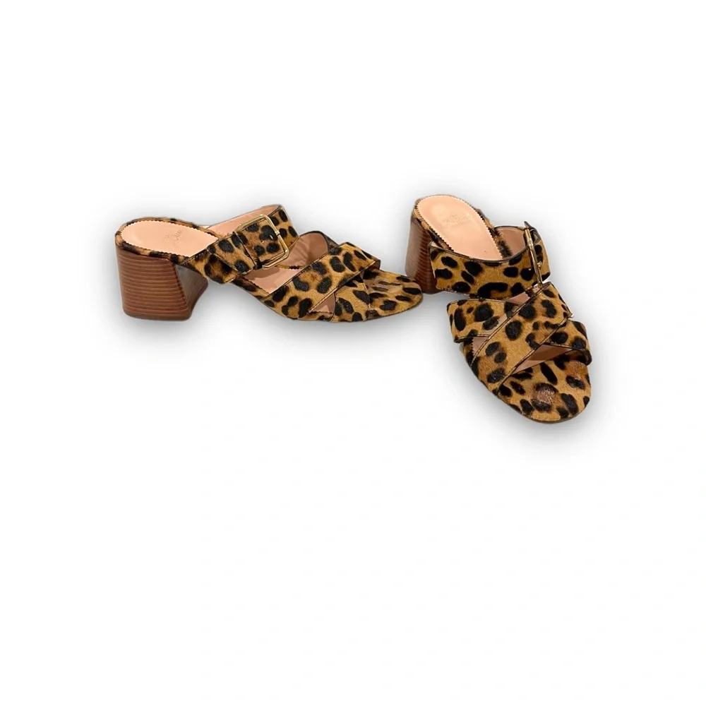 J. CREW Calf Hair Sandals - Picture 2 of 14